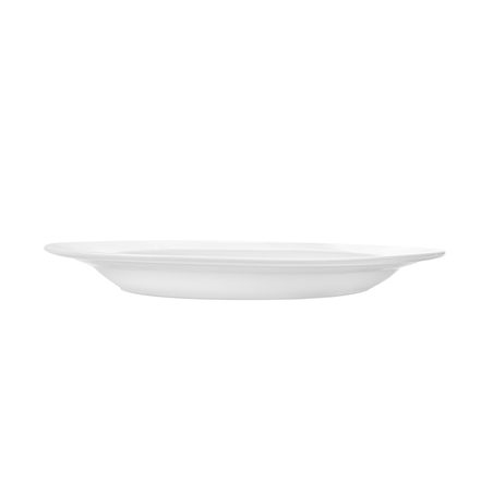 PLATS OVALES  30,5 CM BLANC PORCELAINE (12 UNITÉ)