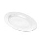 Image PLATS OVALES  30,5 CM BLANC PORCELAINE (12 UNITÉ) #3