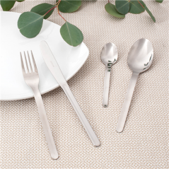 COUTEAUX 'LÍNEA'  20,5 CM ARGENTE ACIER (12 UNITÉ)