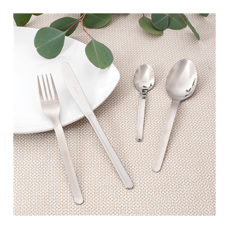 COUTEAUX 'LÍNEA'  20,5 CM ARGENTE ACIER (12 UNITÉ)