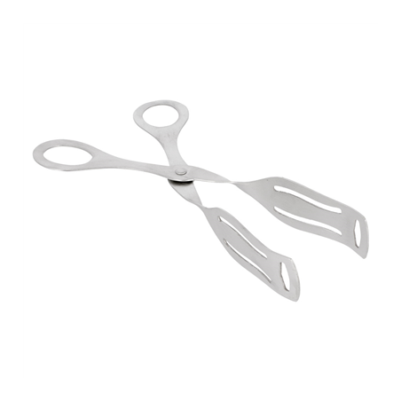 Image PINCE GATEAU  19,5 CM ARGENTE INOX (1 UNITÉ) #1