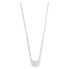 Image PINCE SPAGHETTI  19 CM ARGENTE INOX (1 UNITÉ) #3