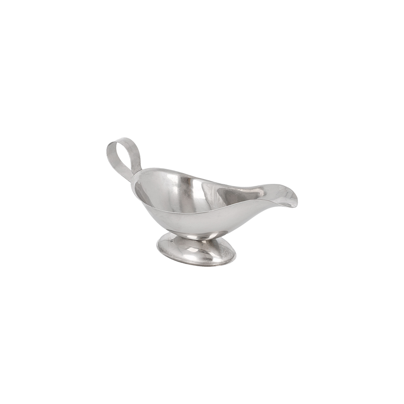 SAUCIÈRE "ALADIN" 150 ML  16x7,5x9 CM ARGENTE INOX (1 UNITÉ)