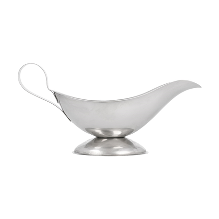SAUCIÈRE "ALADIN" 150 ML  16x7,5x9 CM ARGENTE INOX (1 UNITÉ)