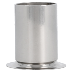 PORTE CURE-DENTS  Ø 4,2x3,3 CM ARGENTE INOX (1 UNITÉ)