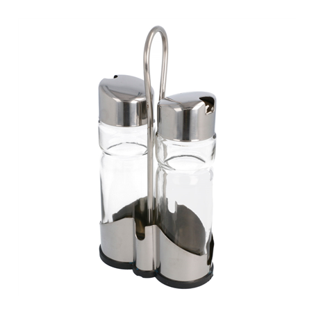 Image HUILIERS 2 PIÈCES  11x5,5x21,5 CM TRANSPARENT VERRE (1 UNITÉ) #1