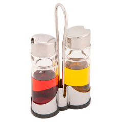 Image HUILIERS 2 PIÈCES  11x5,5x21,5 CM TRANSPARENT VERRE (1 UNITÉ) #5