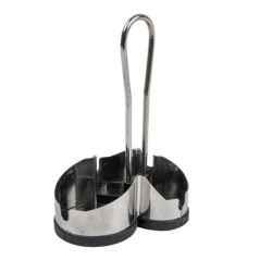 Image SET À CONDIMENTS 3 PIÈCES  8,5x7,7x13 CM TRANSPARENT VERRE (1 UNITÉ) #4