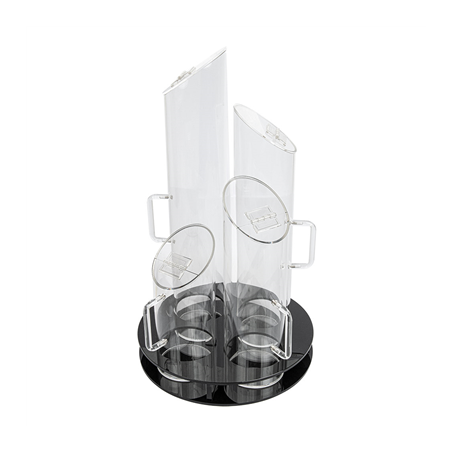 Image DISTRIBUTEUR POUR DÉJEUNER  Ø 31x37 CM TRANSPARENT ACRYLIQUE (1 UNITÉ) #1