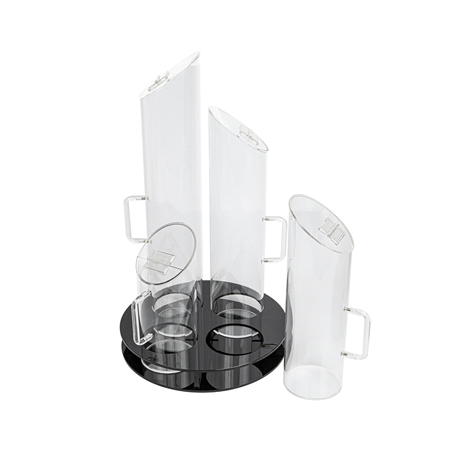 DISTRIBUTEUR POUR DÉJEUNER  Ø 31x37 CM TRANSPARENT ACRYLIQUE (1 UNITÉ)