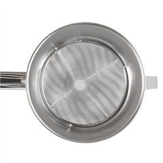 Image PASSOIRE CHINOIS RENFORCÉ  Ø 20x42,5 CM ARGENTE ACIER (1 UNITÉ) #4