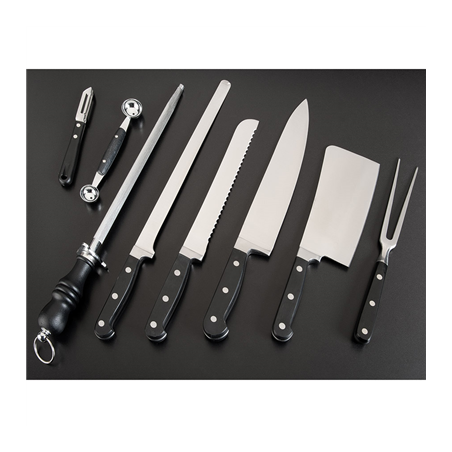 COUTEAU SABATIER MANCHES ABS  26 CM ARGENTE INOX (1 UNITÉ)