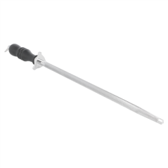 Image AIGUISEUR À MÈCHE, MANCHE ABS  30,5 CM ARGENTE INOX (1 UNITÉ) #1