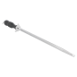AIGUISEUR À MÈCHE, MANCHE ABS 30,5 CM ARGENTE INOX (1 UNITÉ) Image AIGUISEUR À MÈCHE, MANCHE ABS 30,5 CM ARGENTE INOX (1 UNITÉ) #1