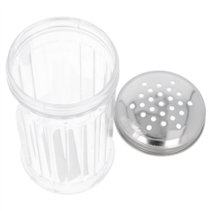 Image SAUPOUDREUSE FROMAGE 360 ML Ø 7,5x14 CM TRANSPARENT ACRYLIQUE (1 UNITÉ) #3