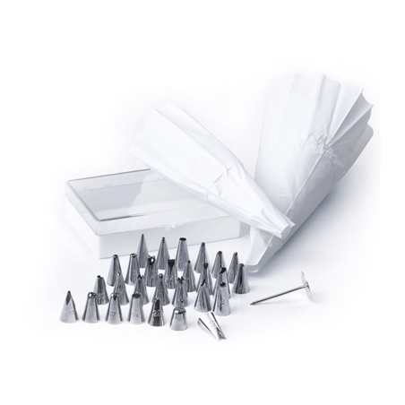 Image DOUILLES DÉCORATION 32 PIÈCES  1,5x3,2 CM ARGENTE INOX (1 UNITÉ) #1