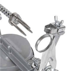 Image EPLUCHEUR ET TRANCHEUR POMMES  10x30 CM ARGENTE FER (1 UNITÉ) #5