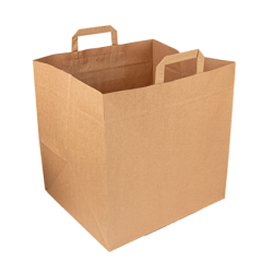 Image SACS SOS BOîTES PIZZA 110 G/M2 36+31x36 CM NATUREL KRAFT (125 UNITÉ) #1