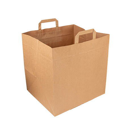 Image SACS SOS BOîTES PIZZA  110 G/M2 36+31x36 CM NATUREL KRAFT (125 UNITÉ) #1