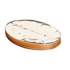 OVALES POUR HAMBURGERS - 470 U  30 G 11x8 CM TRANSPARENT CELOFAN (1 UNITÉ)