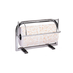 Image DISTRIBUTEUR MURAL / TABLE  35 CM ARGENTE INOX (1 UNITÉ) #1