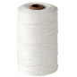 Image BOBINES DE FIL BOUCHERIE 200 G  Ø 11 CM BLANC COTON (5 UNITÉ) #1