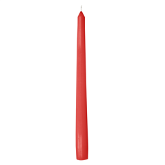 Image 2 U. BOUGIES  Ø2x25 CM ROUGE CIRE (1 UNITÉ) #1