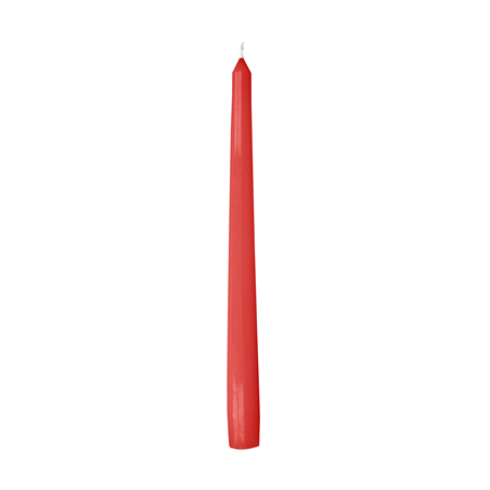 Image 2 U. BOUGIES  Ø2x25 CM ROUGE CIRE (1 UNITÉ) #1