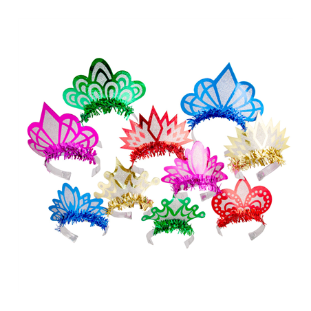 Image 50 U. TIARES  17,5 CM ASSORTI CARTON (1 UNITÉ) #1