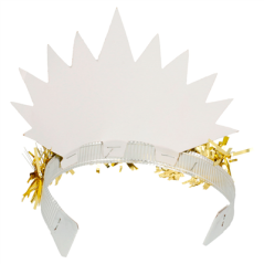 Image 50 U. TIARES  17,5 CM ASSORTI CARTON (1 UNITÉ) #4