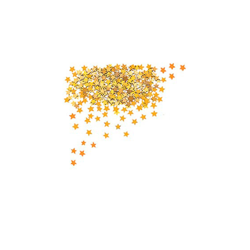 24 U. SACS 60 G ETOILES DORE PVC (1 UNITÉ) 24 U. SACS 60 G ETOILES DORE PVC (1 UNITÉ)