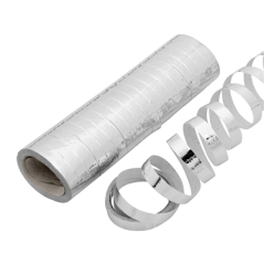 Image 2x18 SERPENTINS  7MMx4M ARGENTE PAPIER (1 UNITÉ) #1