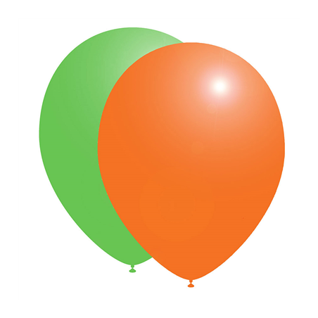 BALLONS  Ø 25 CM ASSORTI LATEX (100 UNITÉ)