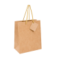 SACS BOUTIQUE ANSES CORDON 120 g/m2 19+10x27 CM NATUREL KRAFT (10 UNITÉ) Image SACS BOUTIQUE ANSES CORDON 120 g/m2 19+10x27 CM NATUREL KRAFT (10 UNITÉ) #1