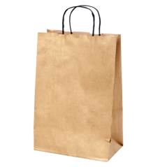 Image SACS SOS AVEC ANSES 2 BOUTEILLES  100 G/M2 18+10x39 CM OR KRAFT (250 UNITÉ) #1