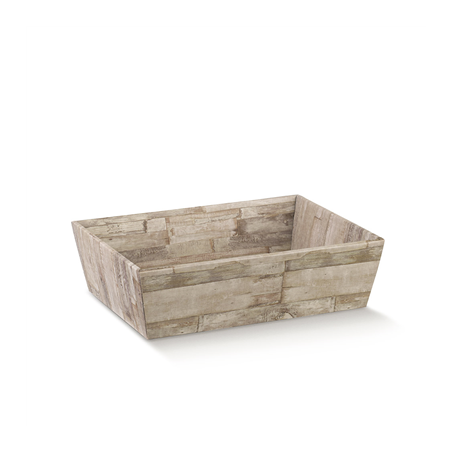 Image CORBEILLES  29x21x9 CM BOIS CARTON (30 UNITÉ) #1