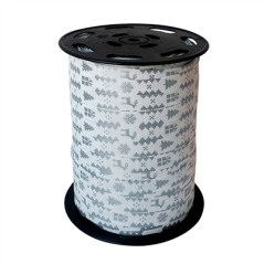 Image RUBAN 'LAPONIE' 'LAPONIE'  10 MM x 225 M ARGENTE PP (1 UNITÉ) #1