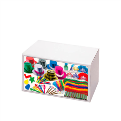 COTILLON 50 PERSONNES 'NEW ORLEANS'  52x35x34 CM ASSORTI (1 UNITÉ)