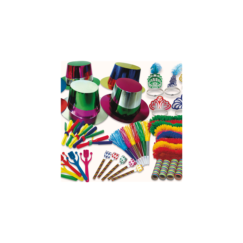 COTILLON 50 PERSONNES 'LAS VEGAS'  52x35x34 CM ASSORTI (1 UNITÉ)