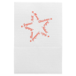 Image SERVIETTES MINI "CHRISTMAS" 1 PLI  20 G/M2 17x17 CM BLANC CELLULOSE (9600 UNITÉ) #1