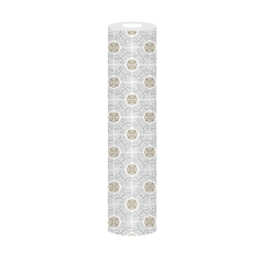 Image "TETE-A-TETE" 'ALLURE' 55 G/M2 0,40x12 M BLANC AIRLAID (6 UNITÉ) #1