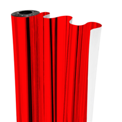 Image FILM METALISE 0,70x50 M ROUGE PP (1 UNITÉ) #1