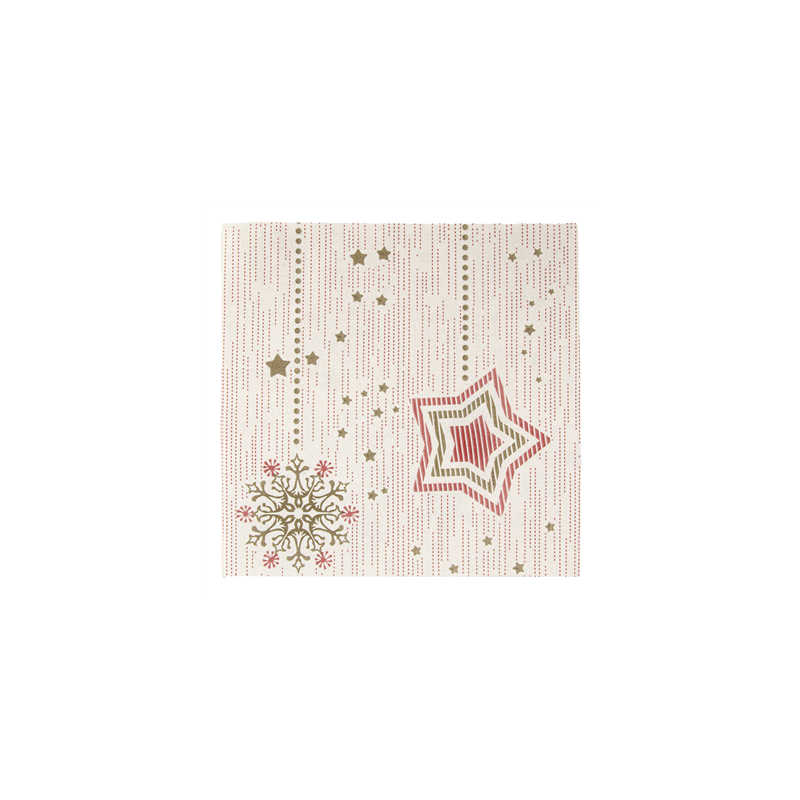 SERVIETTES "LIKE LINEN" 'POLARIS' 70 G/M2 40x40 CM SPUNLACE (600 UNITÉ)