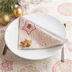 Image SERVIETTES "LIKE LINEN" 'POLARIS' 70 G/M2 40x40 CM SPUNLACE (600 UNITÉ) #4