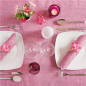 Image NAPPES PLIAGE M 'LIKE LINEN - AURORA' 70 G/M2 100x100 CM FUCHSIA SPUNLACE (200 UNITÉ) #4