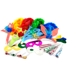 Image ASSORTIMENT PARTY & BIRTHDAY POUR 4 PERSONNES (12 UNITÉ) #1