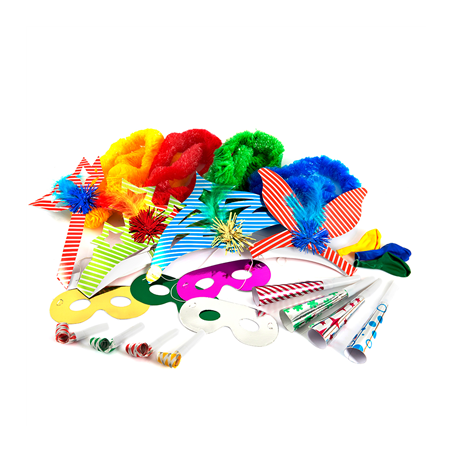 Image ASSORTIMENT PARTY & BIRTHDAY POUR 4 PERSONNES (12 UNITÉ) #1