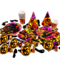 ASSORTIMENT HALLOWEEN POUR 10 PERSONNES (1 UNITÉ) Image ASSORTIMENT HALLOWEEN POUR 10 PERSONNES (1 UNITÉ) #1