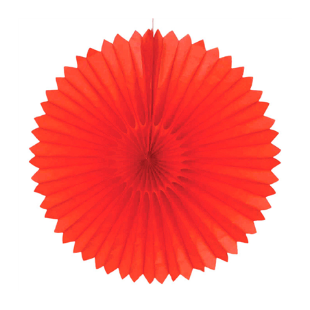 Image DÉCORATION CHRISTMAS  Ø 40 CM ROUGE (1 UNITÉ) #1