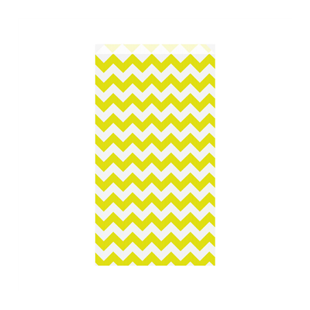 Image SACHETS PLATS LISERÉ  60 G/M2 19+8x35 CM LIME CELLULOSE (250 UNITÉ) #1